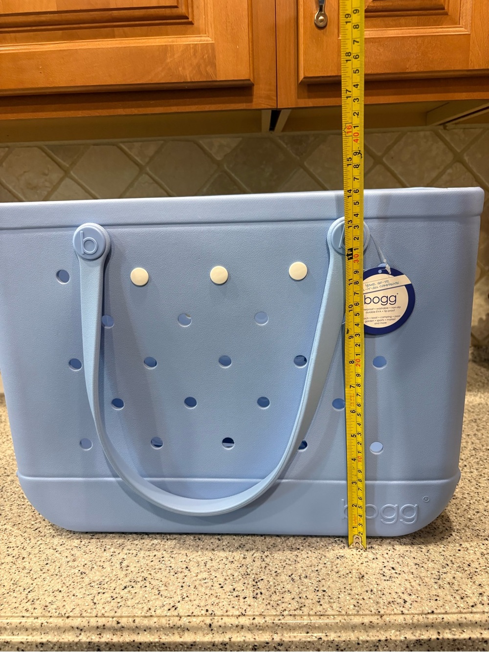 Carolina Blue Bogg Bag With Cup & Phone Holder - Picture 2 of 13